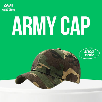 Camouflage Army Cap