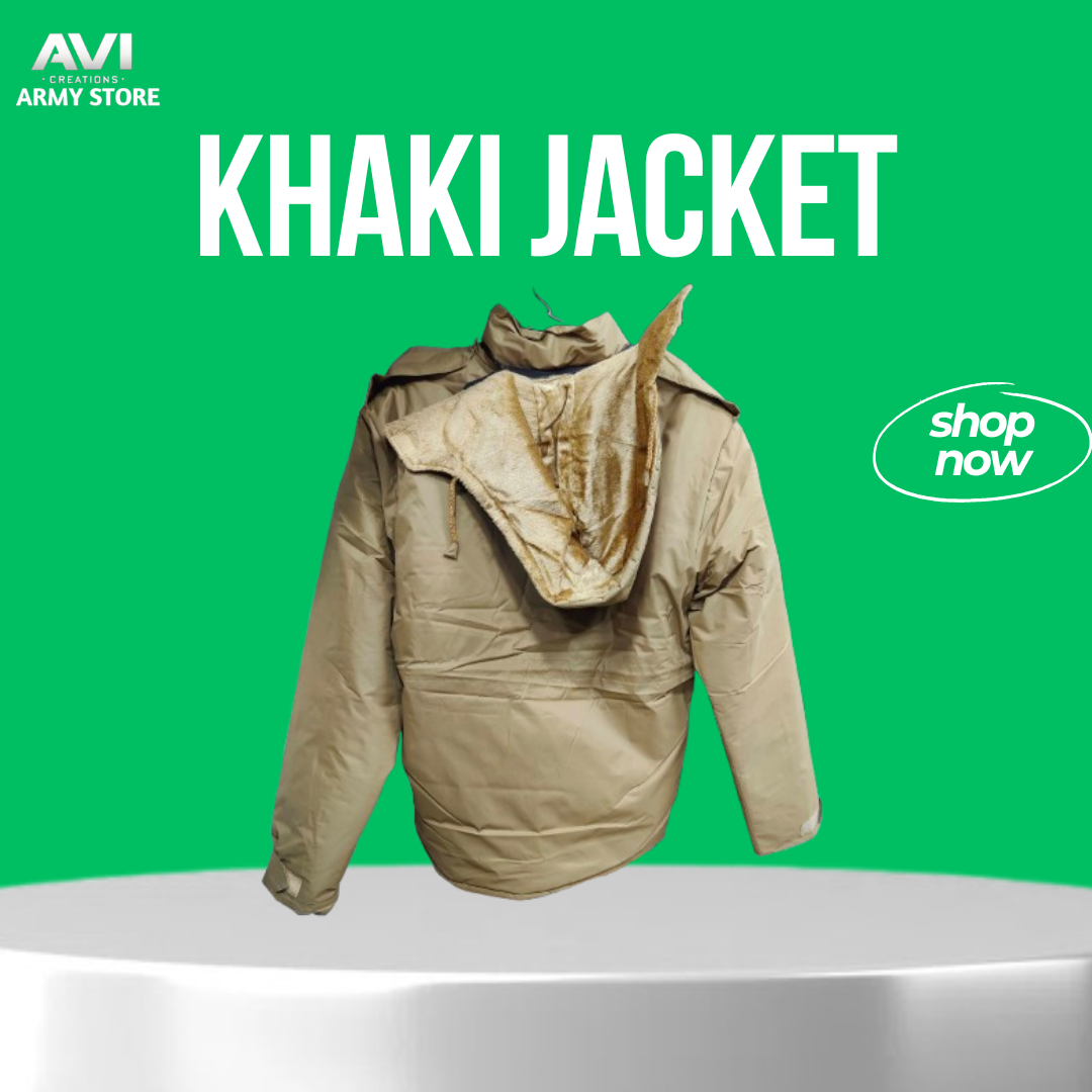 Khaki Police Jacket