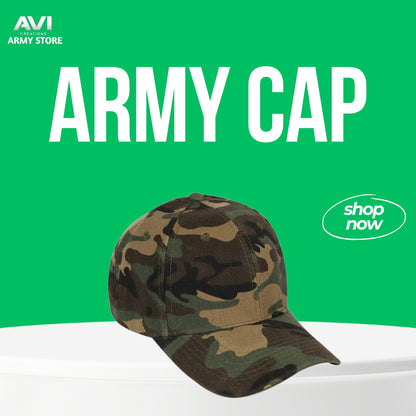 Camouflage Army Cap