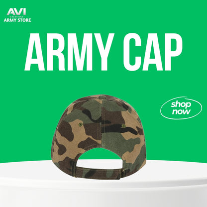 Camouflage Army Cap